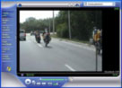 Motorradstunt mißglückt