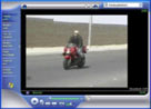 Motorradstunt